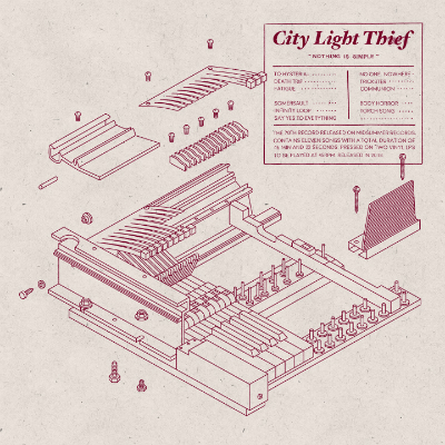City Light Thief - "Nothing Is Simple" (2xLP/CD standard version)