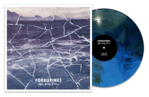 Forkupines - "Here, Away From" (LP 12" - blue/black marbled - lim.)