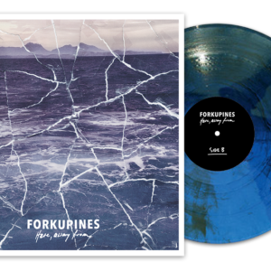 Forkupines - "Here, Away From" (LP 12" - blue/black marbled - lim.)