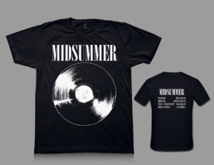 Midsummer Records T-Shirt - "Mirvana"